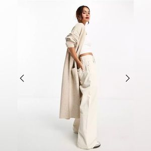 ASOS maxi cardigan with pockets